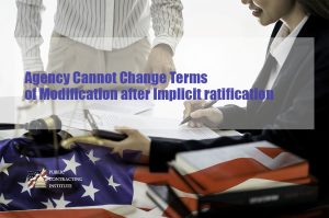 Agency-Cannot-Change-Terms-of-Modification-after-Implicit-ratification