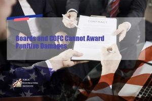 Boards and COFC Cannot Award Punitive Damages