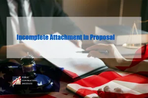 Incomplete Attachment in Proposal
